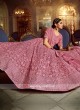 Gorgeous Net Lehenga Choli In Pink