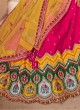 Wedding Wear Lehenga Choli In Rani Color
