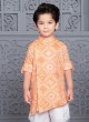 Bandhani Printed Kurta Pajama For Boy