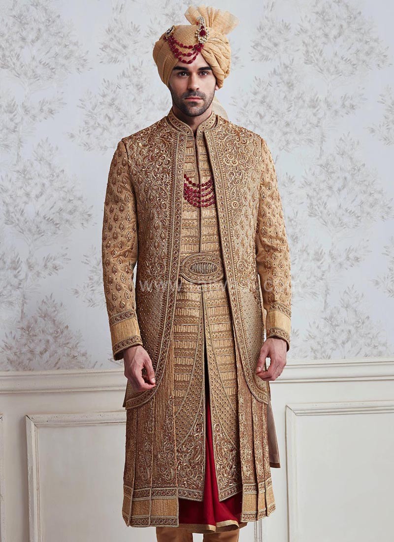 sherwani style salwar suits