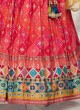 Wedding Wear Pink Lehenga Choli With Dupatta