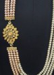 Four Layered Pearl Mala For Groom
