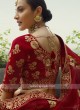 Elegant Velvet Lehenga Choli For Bridal