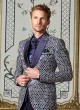 Readymade Blue Designer Suit For Men