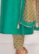 Shagufta Chanderi Silk Pant Style Salwar Kameez
