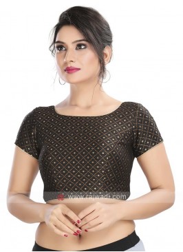 Brocade Embroidery Ready Blouse