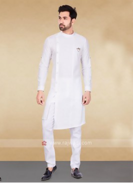 Cotton White Kurta Pajama