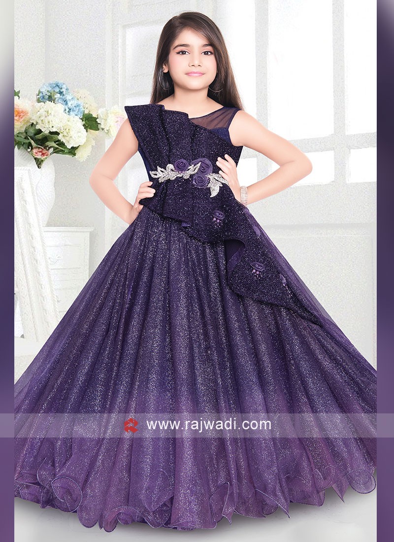 Glitter Gown Design For Kids | ubicaciondepersonas.cdmx.gob.mx