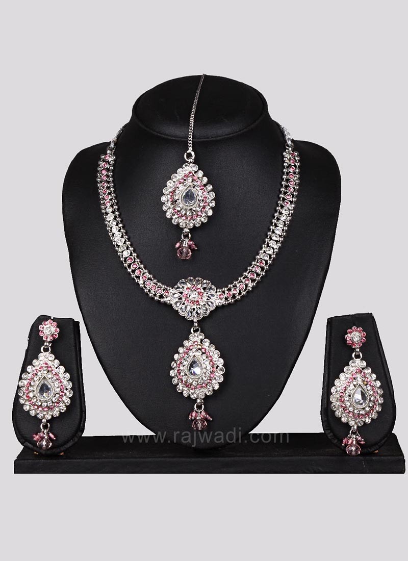 Designer Wedding Pearl Necklace Set