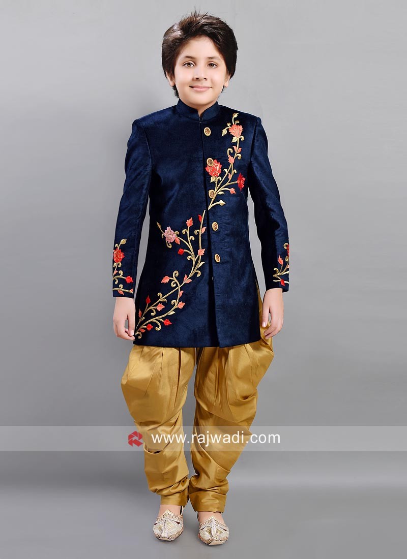 indo western dress for 10 year boy