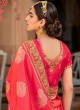 Extraordinary Weaving Art Silk Hot Pink Traditional Designer Saree