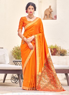 Fantastic Banarasi Silk Festival Traditional Designer Saree