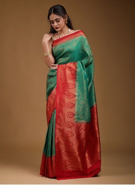 Festive Wear Art Silk Saree For Womens