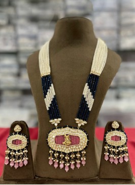 Festive Wear Long Necklace Set For Women