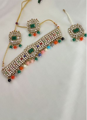 Festive Wear Necklace Set For Womens
