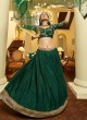 Green Wedding Art Silk Bollywood Lehenga Choli
