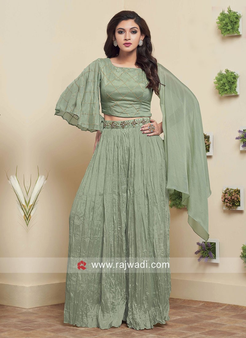 indo western palazzo suits