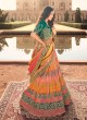 Multi Color Silk Wedding Designer Lehenga Choli