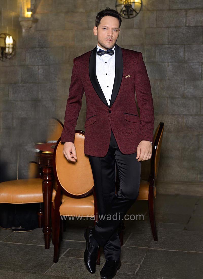 Maroon Color Imported Fabric Suit
