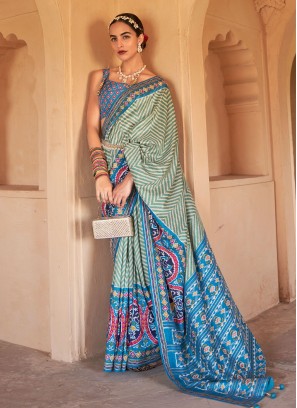 Woven Patola Silk Designer Saree