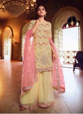 Regal Mirror Net Designer Pakistani Salwar Suit