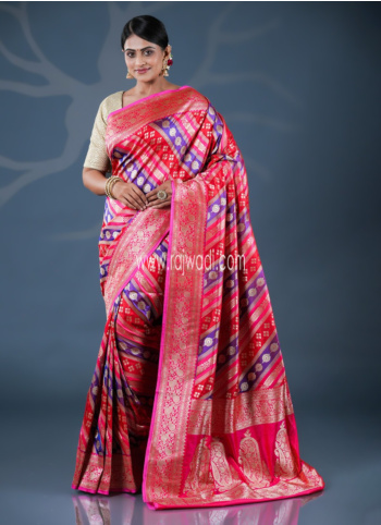 Multicolor Weaving Banarasi Saree